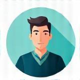 Icon representing a person with bright ideas or an entrepreneur.