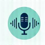 Icon representing a sound wave or microphone, signifying voice training.